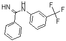 CAS 登录号：23557-76-8， N-[3-(三氟甲基)苯基]苯甲脒