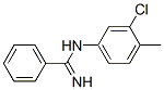 CAS#: 23557-79-1, N-(3-Chloro-p-Tolyl)Benzamidine