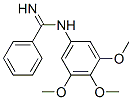CAS 登录号：23557-83-7， N-(3,4,5-三甲氧基苯基)苯甲脒