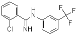 CAS 登录号：23573-57-1， N-(3-三氟甲基苯基)-2-氯苯甲脒