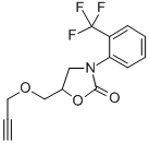 CAS#: 23598-61-0, 5-[(2-Propynyloxy)Methyl]-3-[2-(Trifluoromethyl)Phenyl]-2-Oxazolidinone