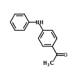 CAS 登录号：23600-83-1， 1-(4-苯胺基苯基)乙酮