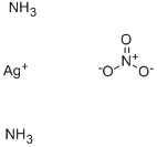 CAS 登录号：23606-32-8， 二氨基银(1+)硝酸盐