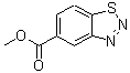 CAS 登录号：23616-15-1， 1,2,3-苯并噻二唑-5-羧酸甲酯
