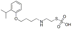 CAS#: 23618-00-0, Thiosulfuric Acid Hydrogen S-[2-[[4-(2-Isopropylphenoxy)Butyl]Amino]Ethyl] Ester