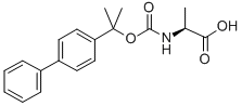 CAS 登录号：23631-89-2， N-[(1-[1,1'-联苯]-4-基-1-甲基乙氧基)羰基]-L-丙氨酸