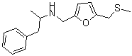 CAS#: 23656-76-0, alpha-Methyl-N-[5-(Methylthiomethyl)Furfuryl]Benzeneethanamine