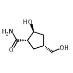 CAS#: 23722-94-3, (1S,2S,4R)-2-Hydroxy-4-(Hydroxymethyl)Cyclopentanecarboxamide