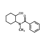 CAS#: 23755-31-9, N-(2-Hydroxycyclohexyl)-N-Methylbenzamide