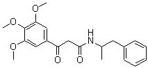 CAS#: 23771-15-5, N-(alpha-Methylphenethyl)-2-(3,4,5-Trimethoxybenzoyl)Acetamide