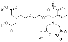 CAS 登录号：238073-40-0， 3,12-二(羧甲基)-4-(2-硝基苯基)-6,9-二氧杂-3,12-二氮杂十四烷二酸四钾盐