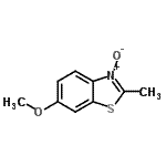 CAS#: 23808-63-1, 6-Methoxy-2-Methyl-1,3-Benzothiazole 3-Oxide
