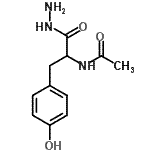 CAS#: 2381-07-9, N-[1-Hydrazino-3-(4-Hydroxyphenyl)-1-Oxo-2-Propanyl]Acetamide