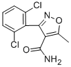 CAS#: 23858-59-5, 3-(2,6-Dichlorophenyl)-5-Methyl-4-Isoxazolecarboxamide