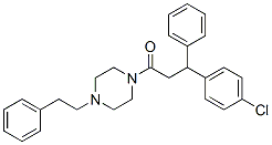 CAS#: 23902-89-8, 3-(4-Chlorophenyl)-3-Phenyl-1-(4-Phenethyl-1-Piperazinyl)-1-Propanone