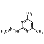 CAS#: 23903-68-6, Formaldehyde (4,6-Dimethyl-2-Pyrimidinyl)Hydrazone