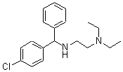 CAS#: 23921-02-0, N'-[alpha-(4-Chlorophenyl)Benzyl]-N,N-Diethylethylenediamine