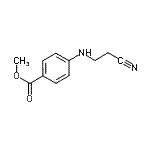 CAS 登录号：23935-77-5， 甲基4-[(2-氰基乙基)氨基]苯甲酸酯