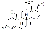 CAS 登录号：2394-23-2， 19,21-二羟基-孕甾-4-烯-3,20-二酮