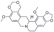 CAS#: 23943-90-0, (15bS)-9,10,15b,16-Tetrahydro-5,15-Dimethoxy-1H,7H-[1,3]Benzodioxino[6,5-g][1,3]Benzodioxolo[5,6-a]Quinolizine