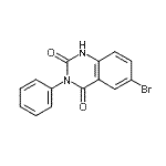 CAS#: 23965-11-9, 6-Bromo-3-Phenyl-2,4(1H,3H)-Quinazolinedione