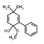 CAS#: 24046-10-4, 1-Methoxy-4,4-Dimethyl-2-Phenyl-2,5-Cyclohexadien-1-Ol