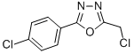 CAS#: 24068-15-3, 2-(Chloromethyl)-5-(4-Chlorophenyl)-1,3,4-Oxadiazole