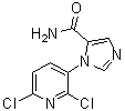 CAS#: 240815-51-4, 1-(2,6-Dichloro-3-Pyridinyl)-1H-Imidazole-5-Carboxamide
