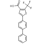 CAS#: 241154-06-3, 5-(4-Biphenylyl)-2-(Trifluoromethyl)-3-Furoic Acid