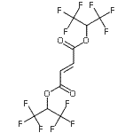 CAS#: 24120-21-6, Bis(1,1,1,3,3,3-Hexafluoro-2-Propanyl) (2E)-2-Butenedioate