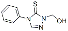 CAS 登录号：2416-79-7， 2-(羟基甲基)-4-苯基-1,2,4-三唑-3-硫酮