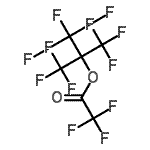 CAS#: 24165-10-4, 1,1,1,3,3,3-Hexafluoro-2-(Trifluoromethyl)-2-Propanyl Trifluoroacetate