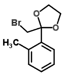 CAS 登录号：24169-43-5， 2-(溴甲基)-2-(2-甲基苯基)-1,3-二氧戊环