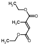 CAS 登录号：2418-31-7， 二乙基(2E)-2-甲基-2-丁烯二酸酯