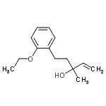 CAS 登录号：241818-42-8， 5-(2-乙氧基苯基)-3-甲基-1-戊烯-3-醇