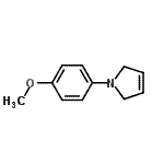 CAS 登录号：241821-47-6， 1-(4-甲氧基苯基)-2,5-二氢-1H-吡咯