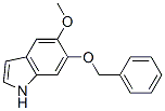 CAS#: 2426-59-7, 5-Methoxy-6-(Phenylmethoxy)-1H-Indole