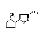 CAS#: 243119-20-2, 3-Methyl-5-(1-Methyl-2-Pyrrolidinyl)-1,2-Oxazole