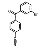 CAS#: 243137-97-5, 4-(3-Bromobenzoyl)Benzonitrile