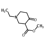 CAS 登录号：24318-88-5， 甲基1-乙基-4-氧代-3-哌啶羧酸酯