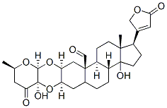 CAS#: 24321-47-9, (2S,3R)-14-Hydroxy-19-Oxo-2,3-[[(2S,3R,6R)-Tetrahydro-3-Hydroxy-6-Methyl-4-Oxo-2H-Pyran-3,2-Diyl]Bisoxy]Card-20(22)-Enolide