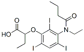 CAS#: 24340-26-9, 2-[3-(N-Ethylbutyrylamino)-2,4,6-Triiodophenoxy]Butyric Acid