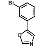 CAS#: 243455-57-4, 5-(3-Bromophenyl)-1,3-Oxazole