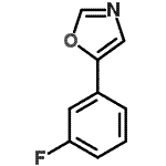 CAS#: 243455-58-5, 5-(3-Fluorophenyl)-1,3-Oxazole