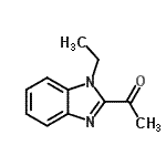 CAS#: 243668-26-0, 1-(1-Ethyl-1H-Benzimidazol-2-Yl)Ethanone