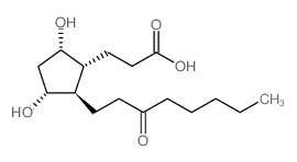 CAS 登录号：24379-94-0， 5,7-二羟基-11-氧代四去甲前列腺烷酸