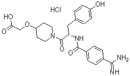 CAS 登录号：243835-65-6， 拉米非班盐酸盐