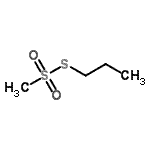 CAS#: 24387-69-7, S-Propyl methanesulfonothioate