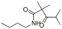 CAS 登录号：24388-85-0， N-丁基-2,2,4-三甲基-3-氧代戊酰胺