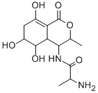 CAS#: 24397-89-5, (2S)-2-Amino-N-[(3R,4R,4aR,5R,6R)-3,4,4a,5,6,7-hexahydro-5,6,8-trihydroxy-3-methyl-1-oxo-1H-2-benzopyran-4-yl]-Propanamide